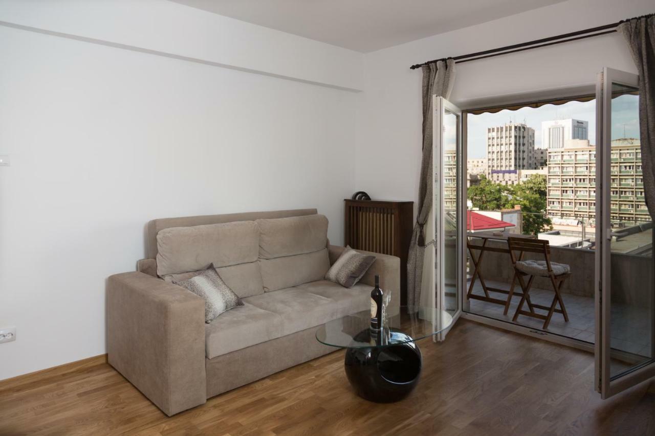 Central Luxury Flat With Terrace - Adela Accommodation - Ideal For Long Stays Бухарест Экстерьер фото